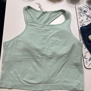Ebb to Street Cropped Racerback Lululemon Tank